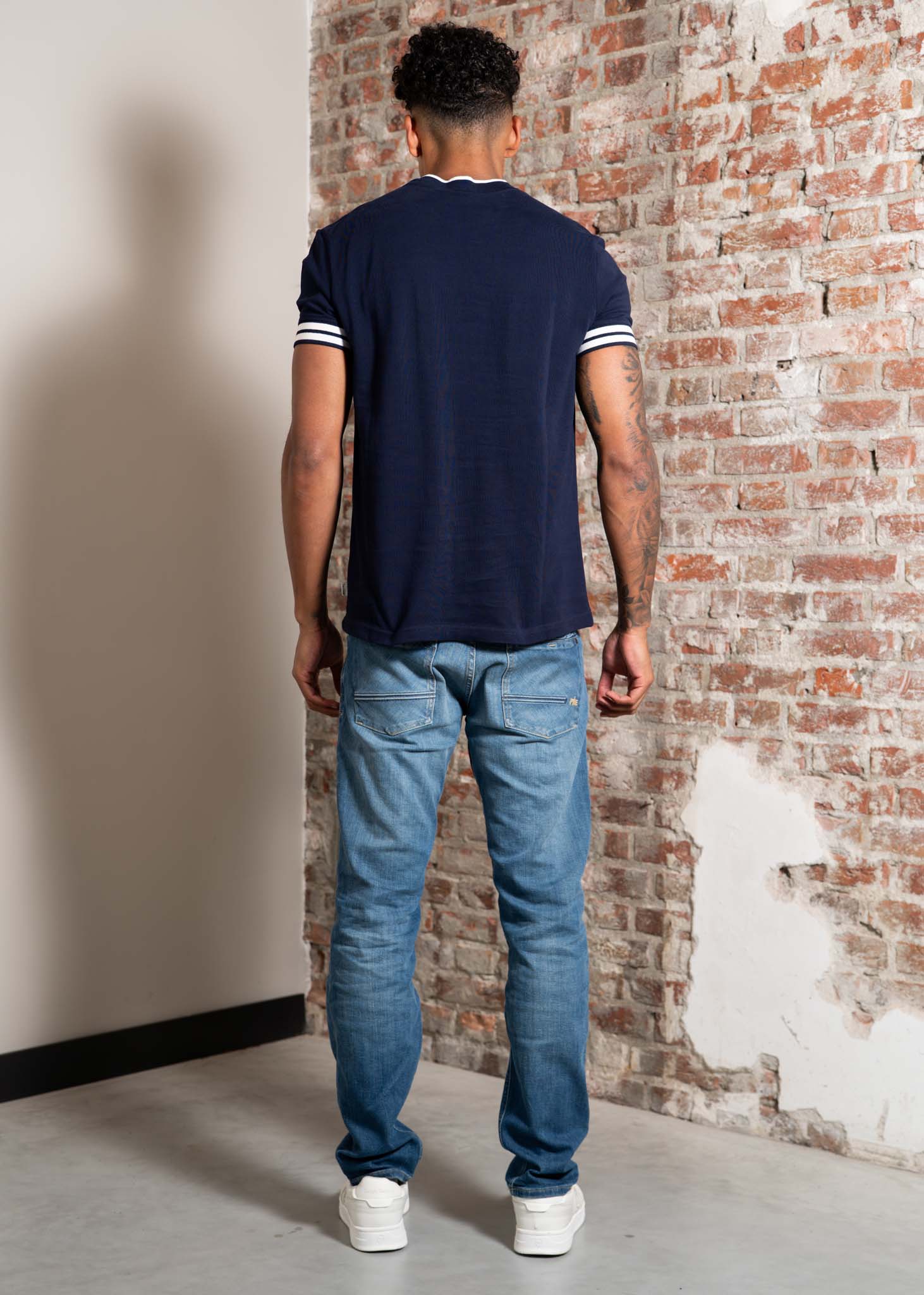 Sergio Tacchini T-shirts New iceberg tee - maritime blue white