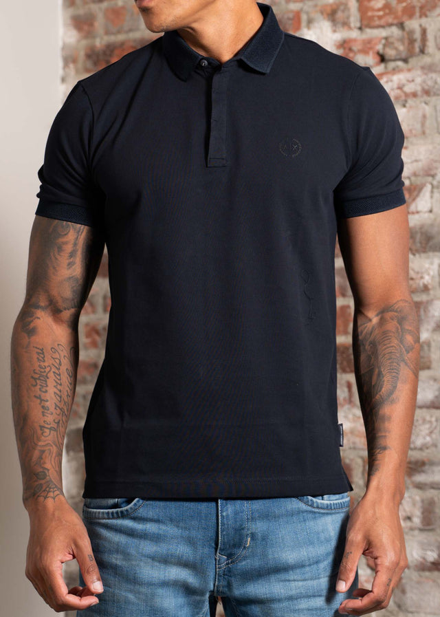 Armani Exchange Polo's Polo - navy