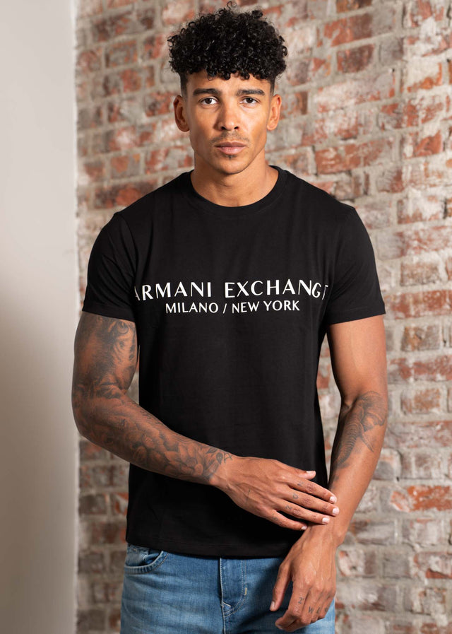 Armani Exchange T-shirts Slim fit t-shirt - black