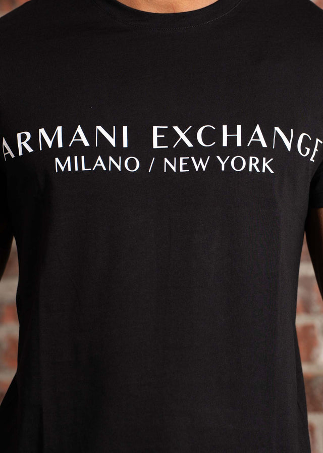 Armani Exchange T-shirts Slim fit t-shirt - black
