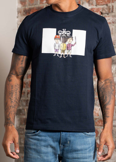 Weekend Offender T-shirts Weekend tee - navy