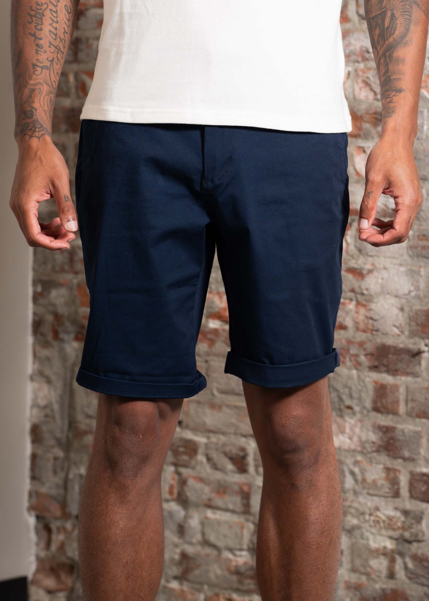 Ben Sherman Korte Broeken Signature chino short - dark navy