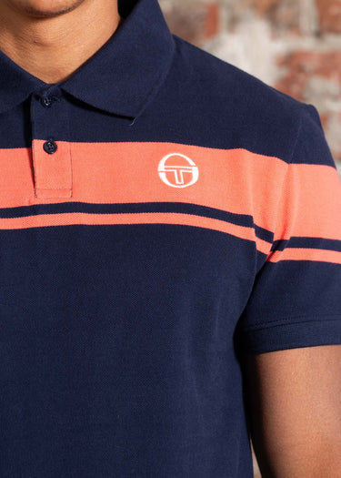 Sergio Tacchini Polo's Young line polo - maritime blue dubarry