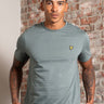 Lyle & Scott T-shirts Plain t-shirt - green mercurial