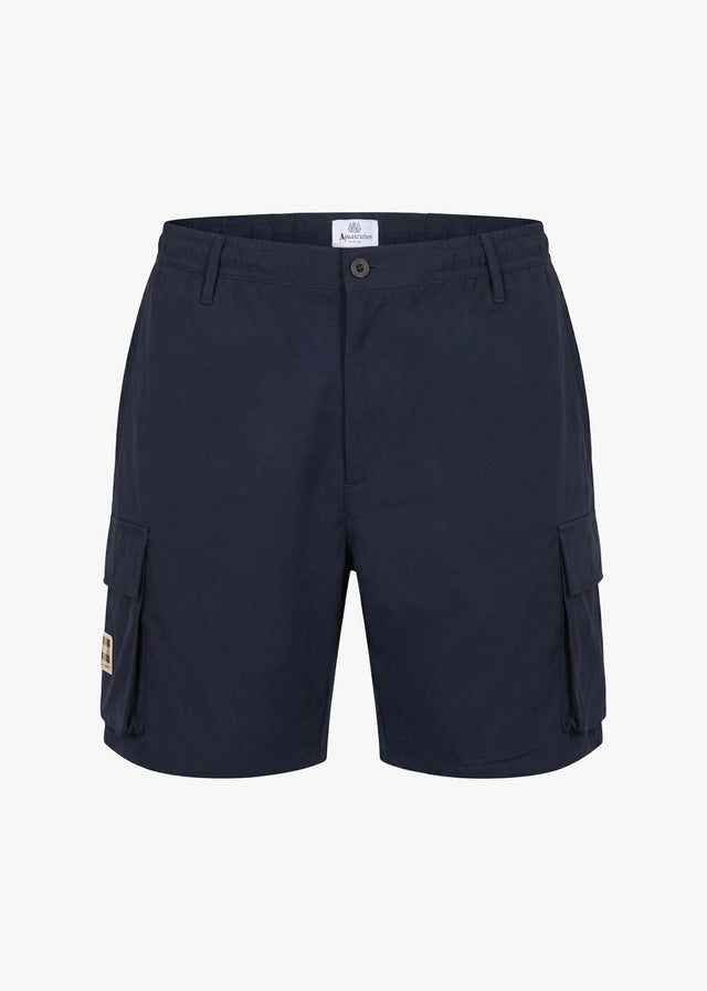 Aquascutum Korte Broeken Shell sp short - navy