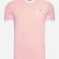 Ellesse T-shirts  Meduno tee - light pink white 