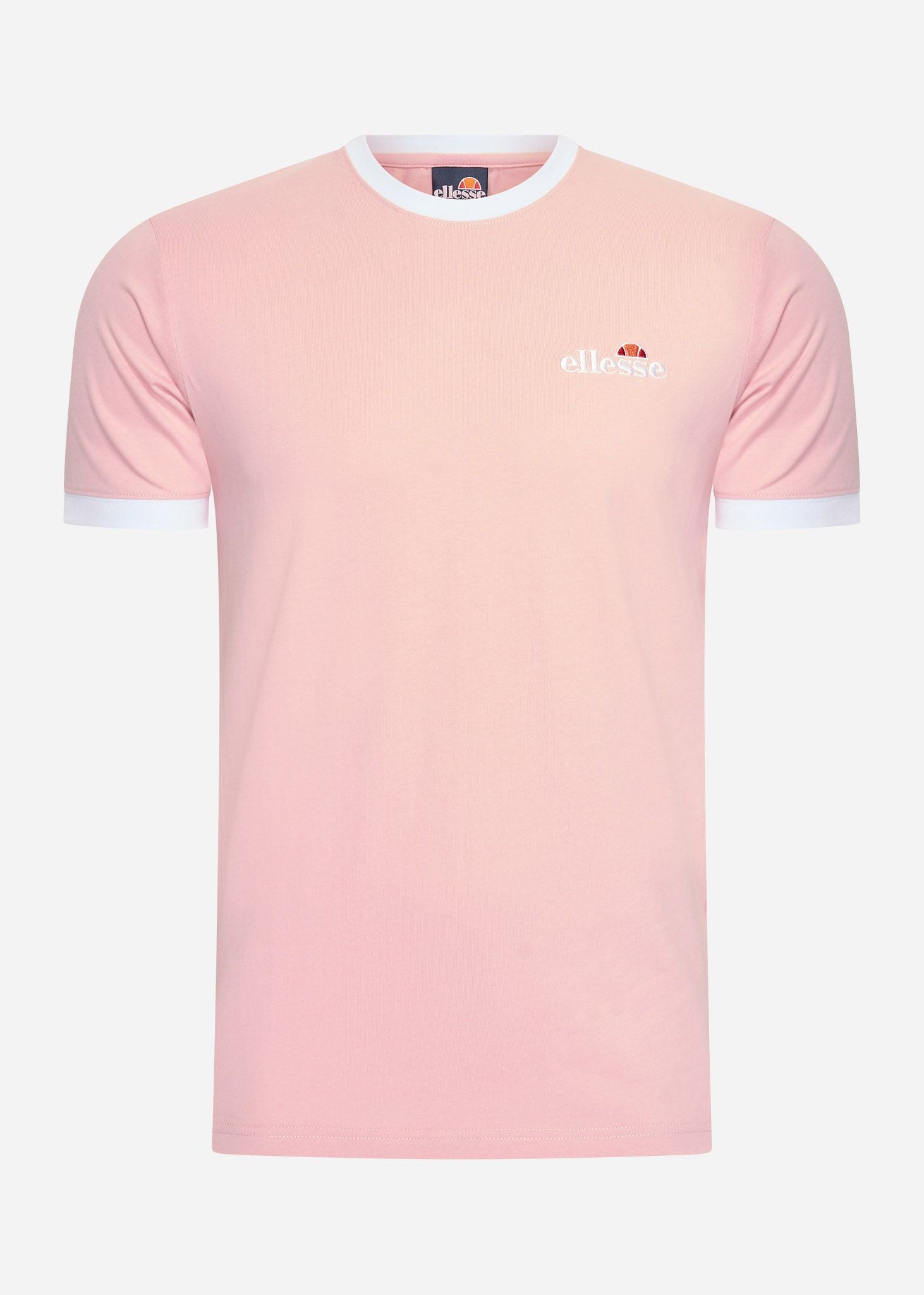 Ellesse T-shirts  Meduno tee - light pink white 