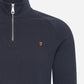 Farah Truien  Sweatshirt jim 1/4 zip - true navy 