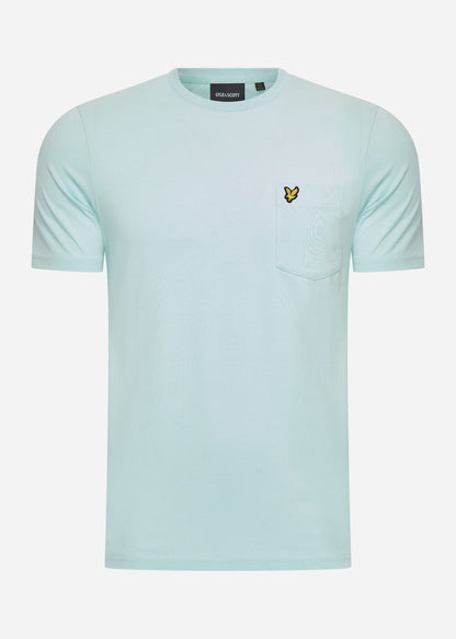 Lyle & Scott T-shirts  Pocket t-shirt - clear sky 