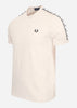 Fred Perry T-shirts  Taped ringer t-shirt - porridge marl 