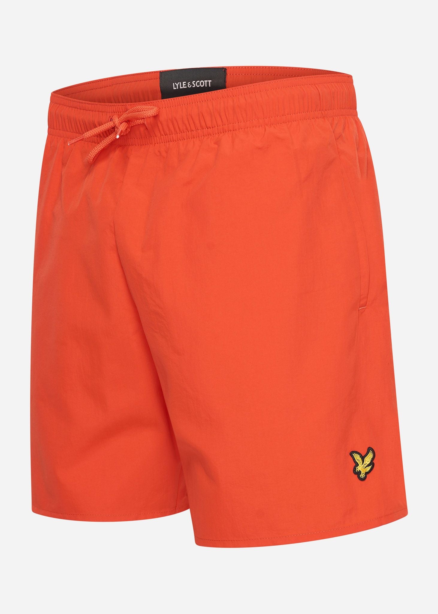 Lyle & Scott Zwembroeken  Plain swim short - tangerine tango 