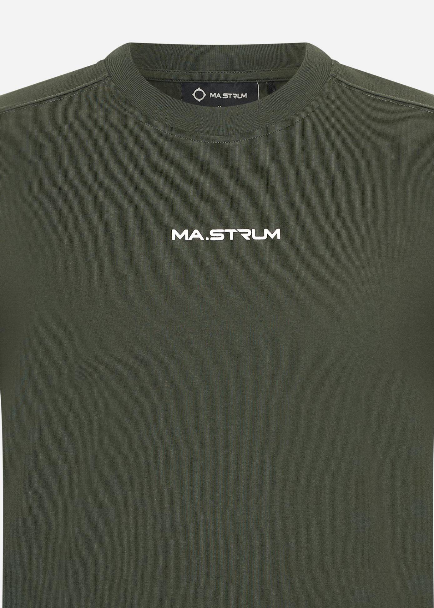 MA.Strum T-shirts  Mastrum printed tee - oil slick 