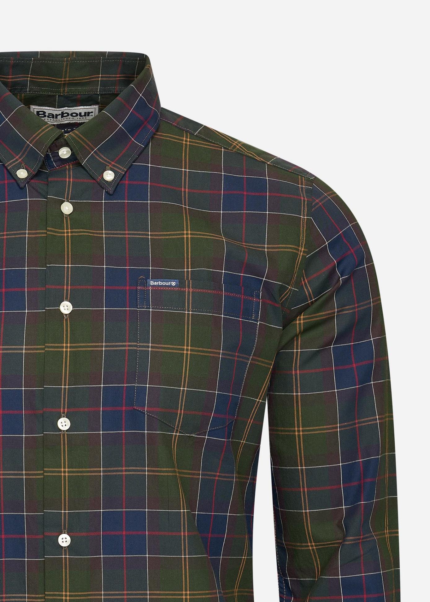 Barbour Overhemden  Wetheram tailored tartan shirt - classic tartan 