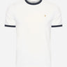 Farah T-shirts  Groves reg ringer - white 