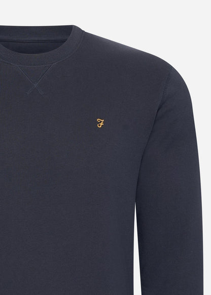 Farah Truien  Sweatshirt tim new crew - true navy 