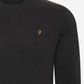 Farah Truien  Sweatshirt tim new crew - black 