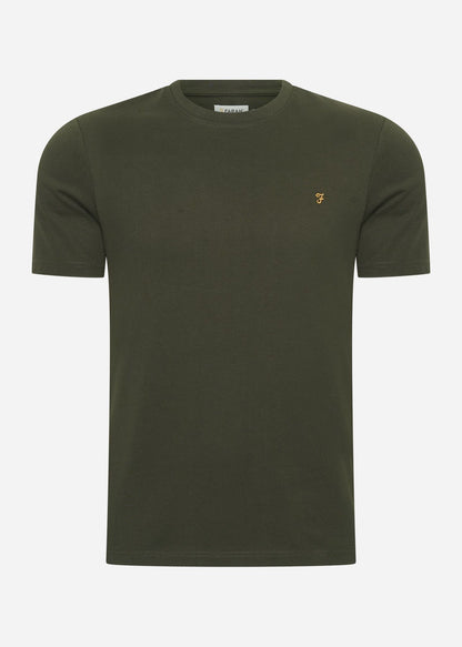 Farah T-shirts  Danny reg tee - evergreen 