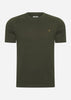 Farah T-shirts  Danny reg tee - evergreen 