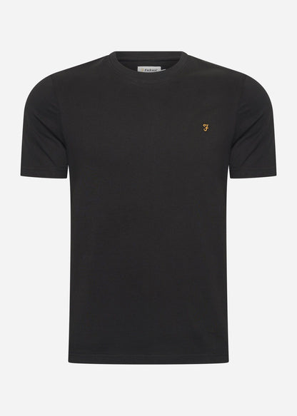 Farah T-shirts  Danny reg tee - black 