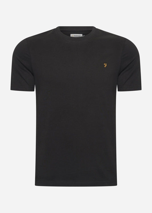 Farah T-shirts  Danny reg tee - black 