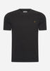 Farah T-shirts  Danny reg tee - black 