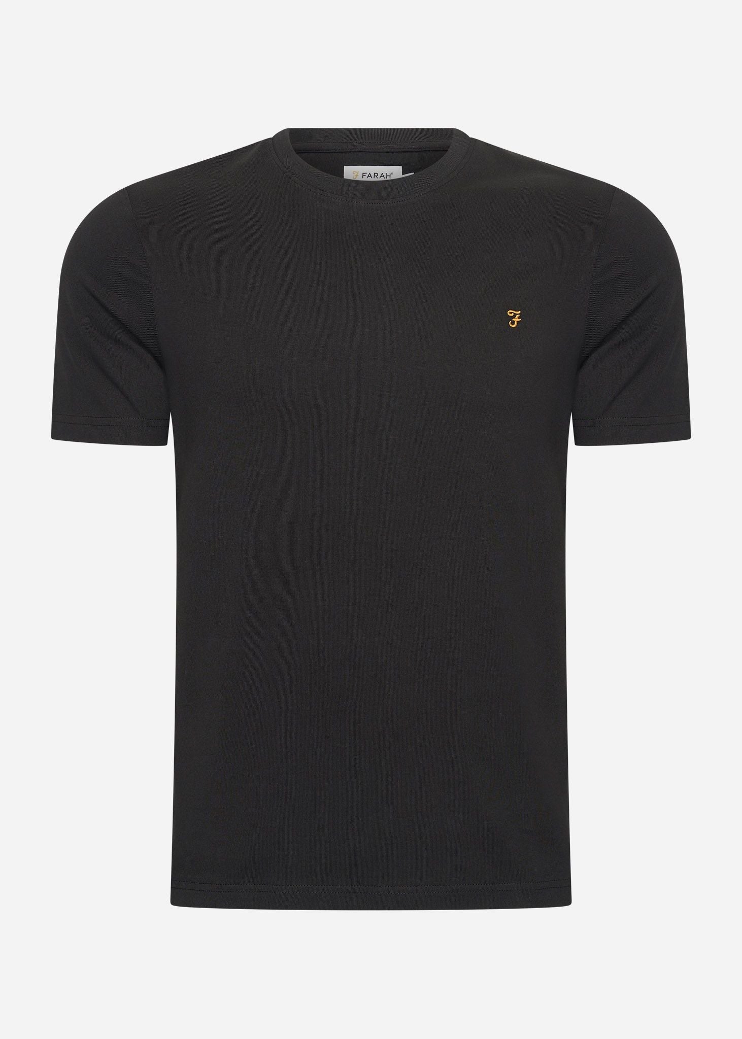 Farah T-shirts  Danny reg tee - black 