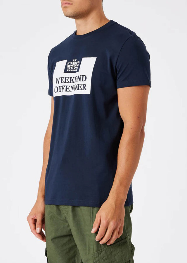 Weekend Offender T-shirts Prison t-shirt - navy