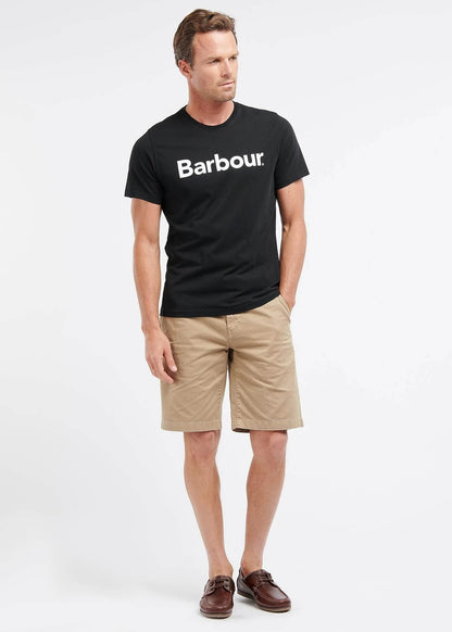 Barbour T-shirts  Logo tee - black 