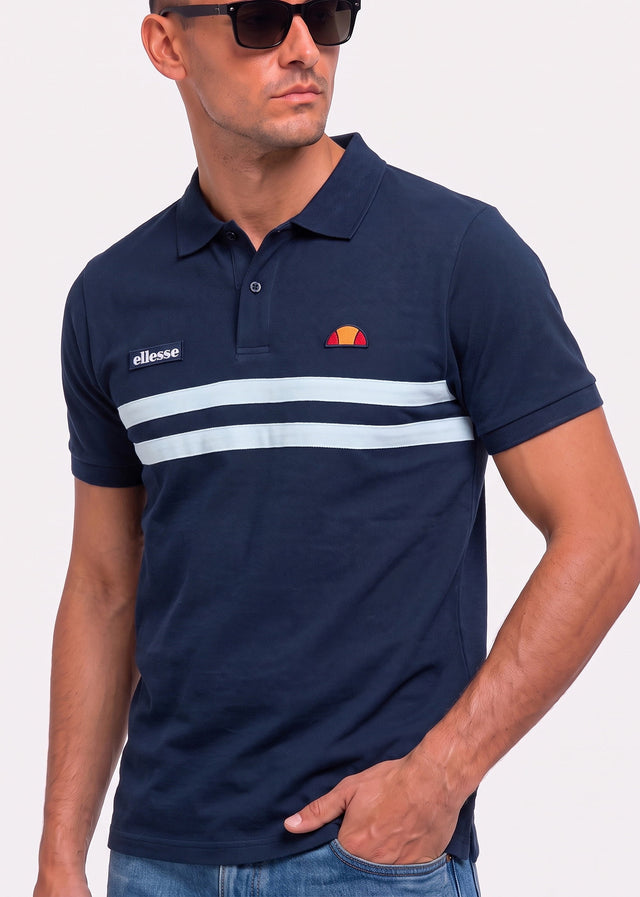 Ellesse Polo's Muccia polo - navy light blue