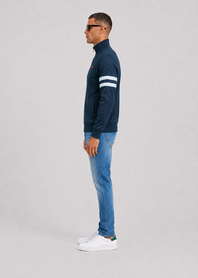 Ellesse Vesten Roma track jacket - navy light blue
