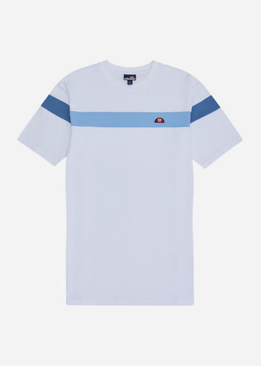 Ellesse T-shirts  Caserio t-shirt - white light blue 