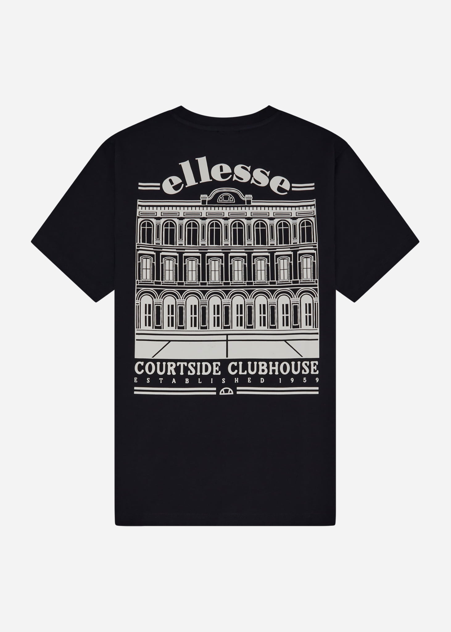 Ellesse T-shirts Courtside club tee - black