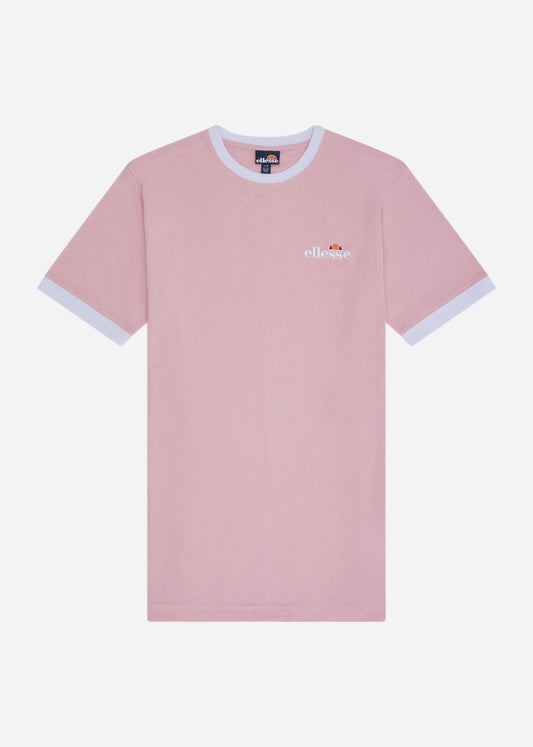 Ellesse T-shirts  Meduno tee - light pink white 