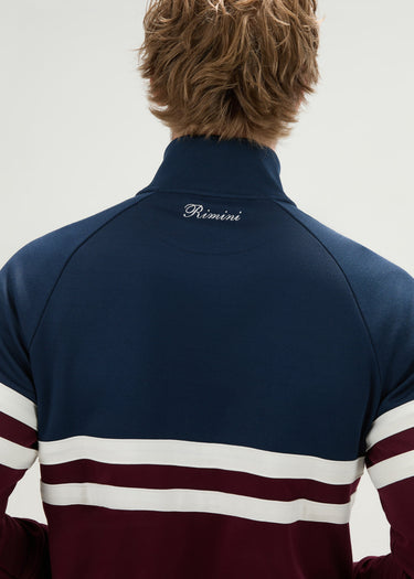 Ellesse Vesten Rimini track jacket - burgundy navy