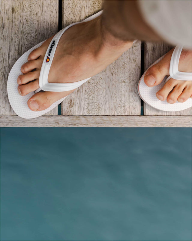 Ellesse Sliders  Flip Flops - white 