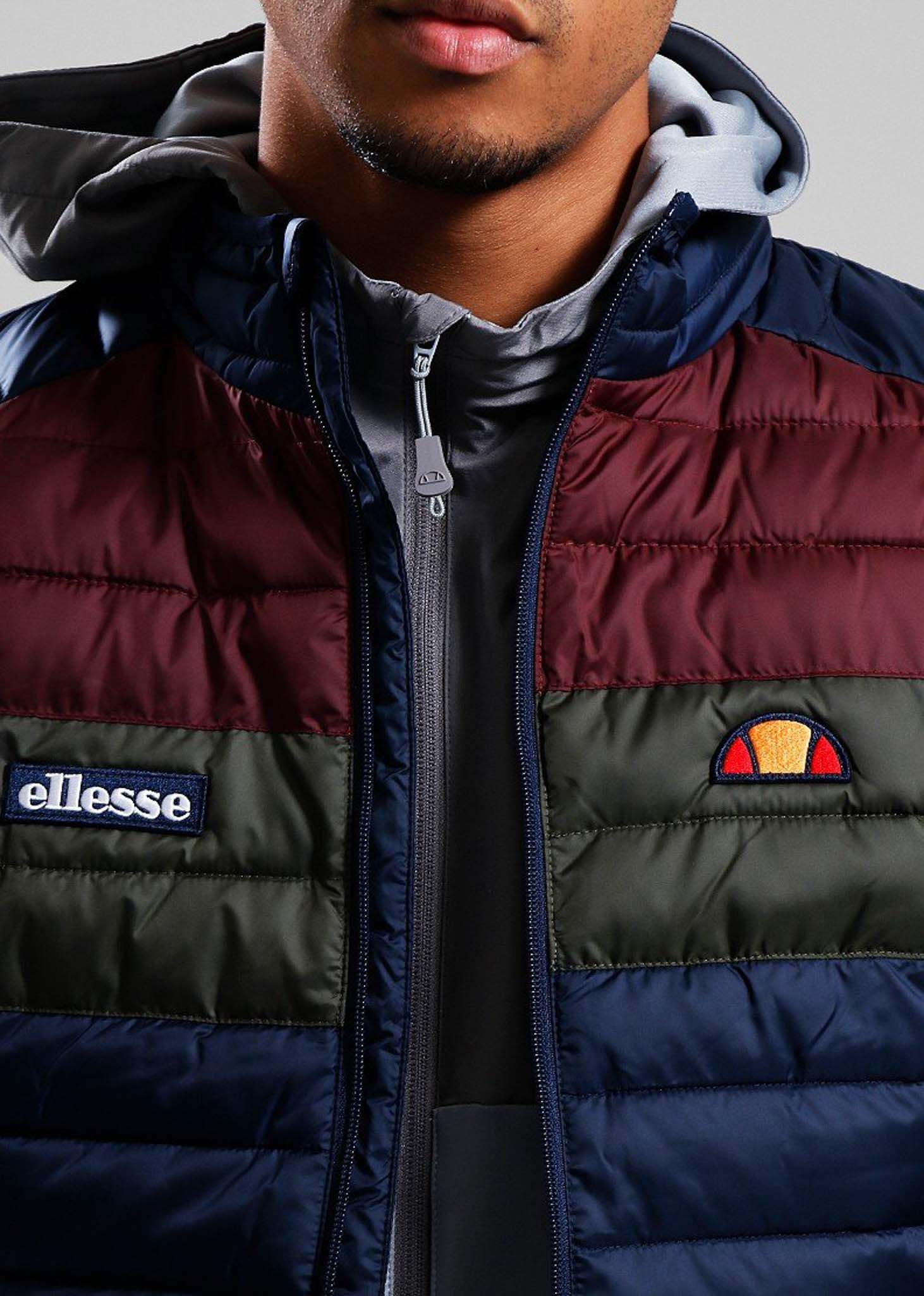 Ellesse Bodywarmers Bardy block gilet - navy