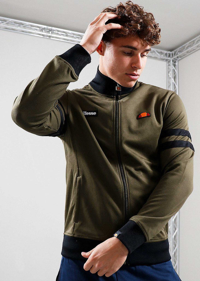Ellesse Cardigans Roma track top - khaki
