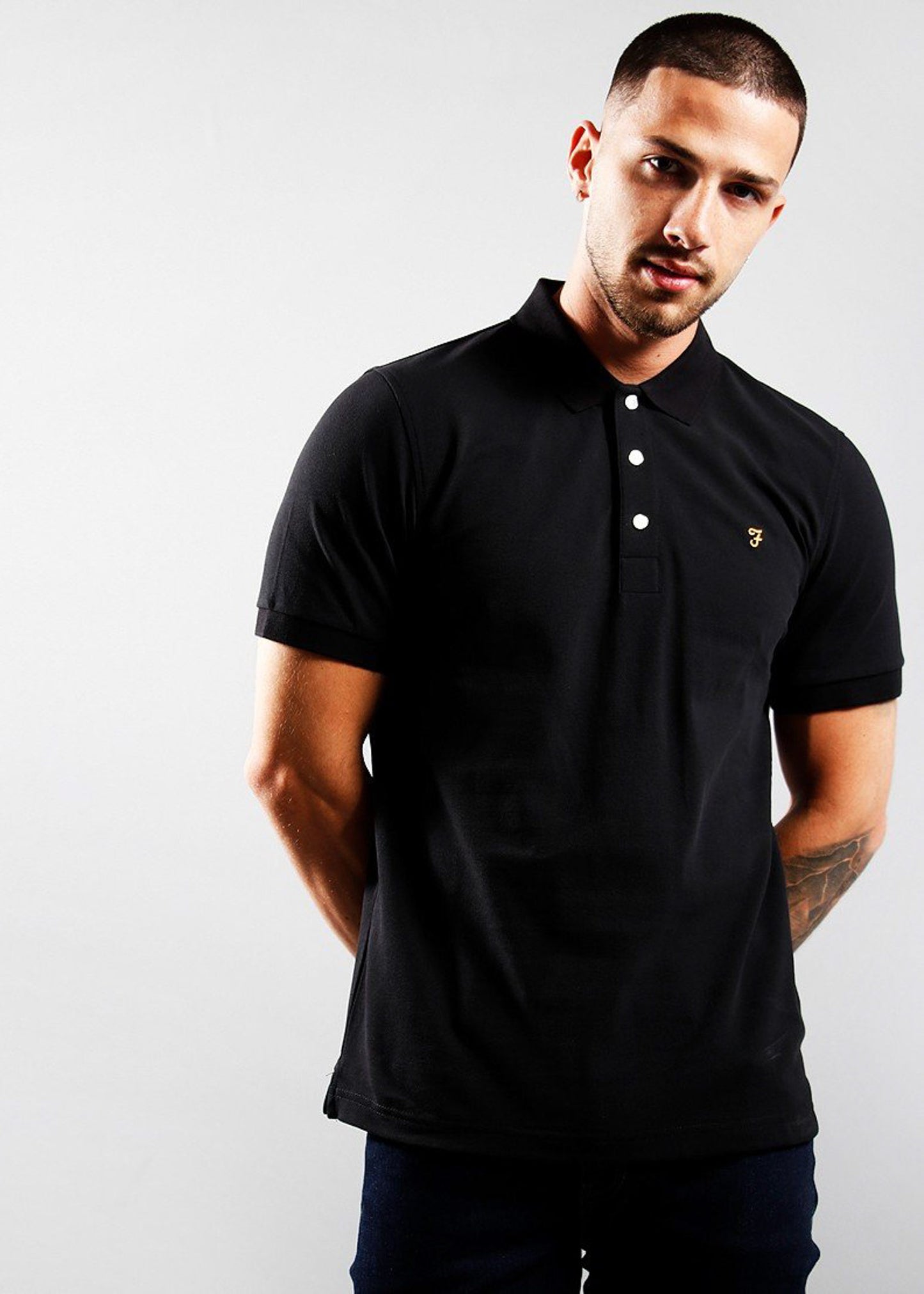 Farah Polo's Blanes polo - black