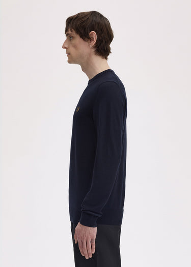 Fred Perry Truien Classic crew neck jumper - navy