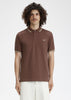 Fred Perry Polo's  Twin tipped fred perry shirt - brick warm grey 