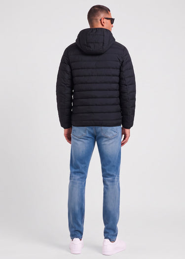 Fred Perry Jassen Hooded insulated jacket - black