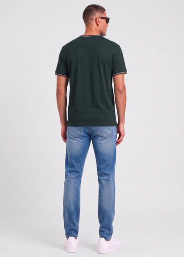 Fred Perry T-shirts Twin tipped t-shirt - night green dusky blue dark caramel