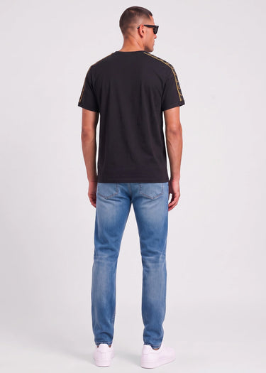 Fred Perry T-shirts Contrast tape ringer t-shirt - navy