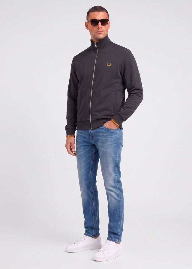 Fred Perry Vesten Zip through sweatshirt - anchor grey