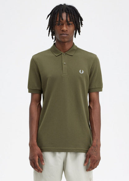 Fred Perry Polo's  Plain fred perry shirt - unigreen lghtice 