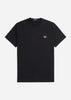 Fred Perry T-shirts  Rear powder laurel graphic tee - black 