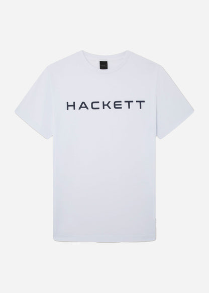 Hackett London T-shirts  Essential tee - white navy 