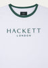 Hackett London T-shirts  Heritage classic tee - white 