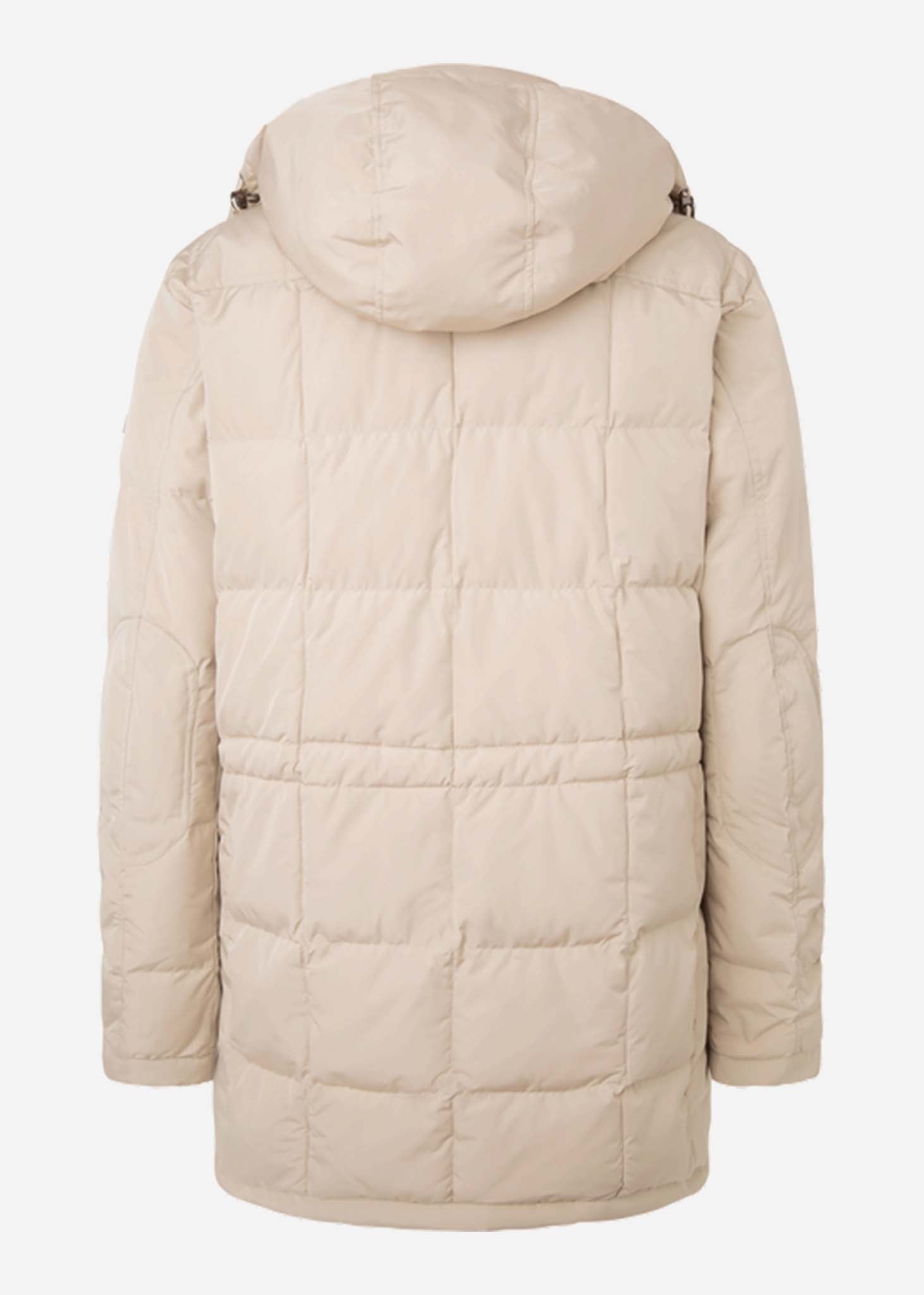 Hackett London Jassen  Long hooded puffer - rope 