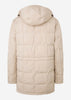 Hackett London Jassen  Long hooded puffer - rope 